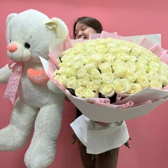 Букет цветов "Набор "Милая любовь""