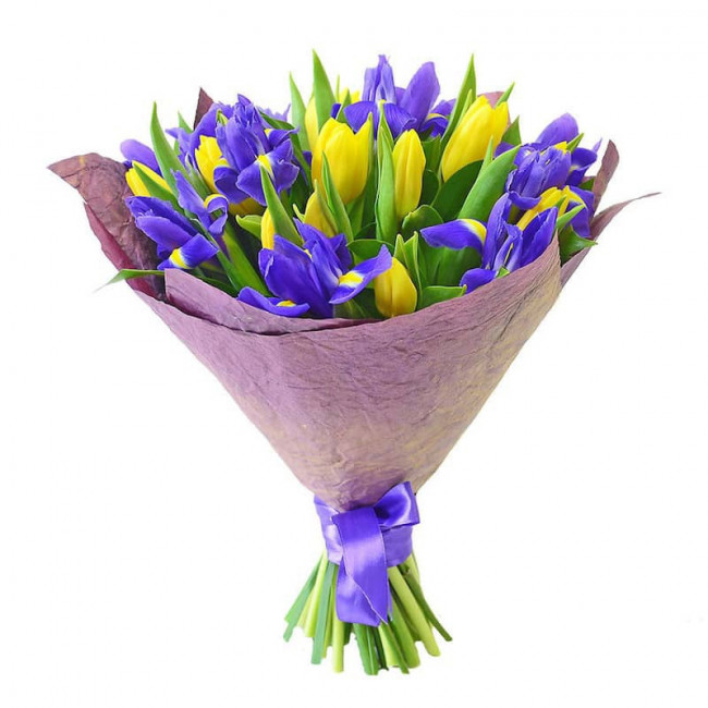 Букет цветов "Небо в алмазах"